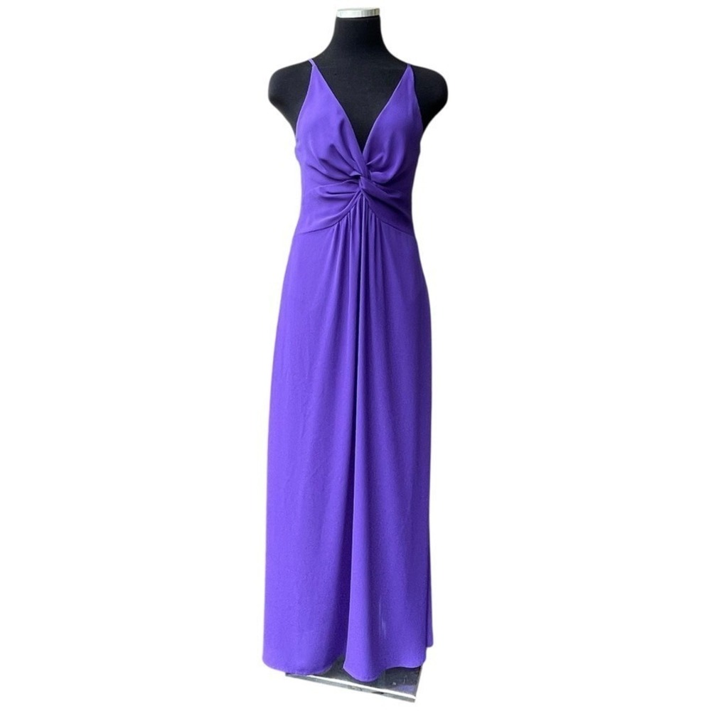 Everly Women Sz M Maxi Dress Purple Wedding Evening Cocktail Party Prom‎ Formal